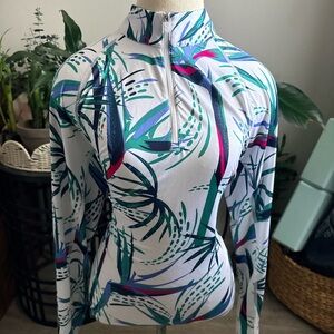 Puma Women's Multicolor Tropical Print Blouse